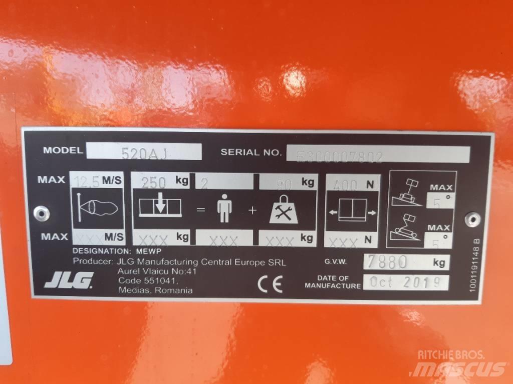 JLG 520 AJ Karos emelők