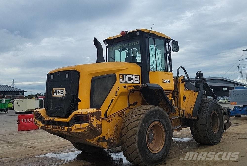 JCB 437 HT Gumikerekes homlokrakodók