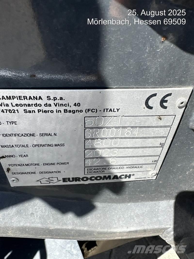 Eurocomach 50ZT Mini kotrók < 7t