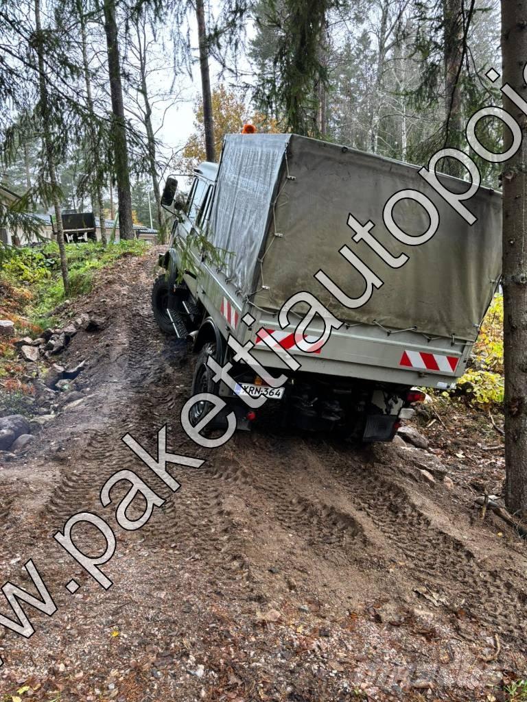 Unimog U 1250L DoKa Elhúzható ponyvás