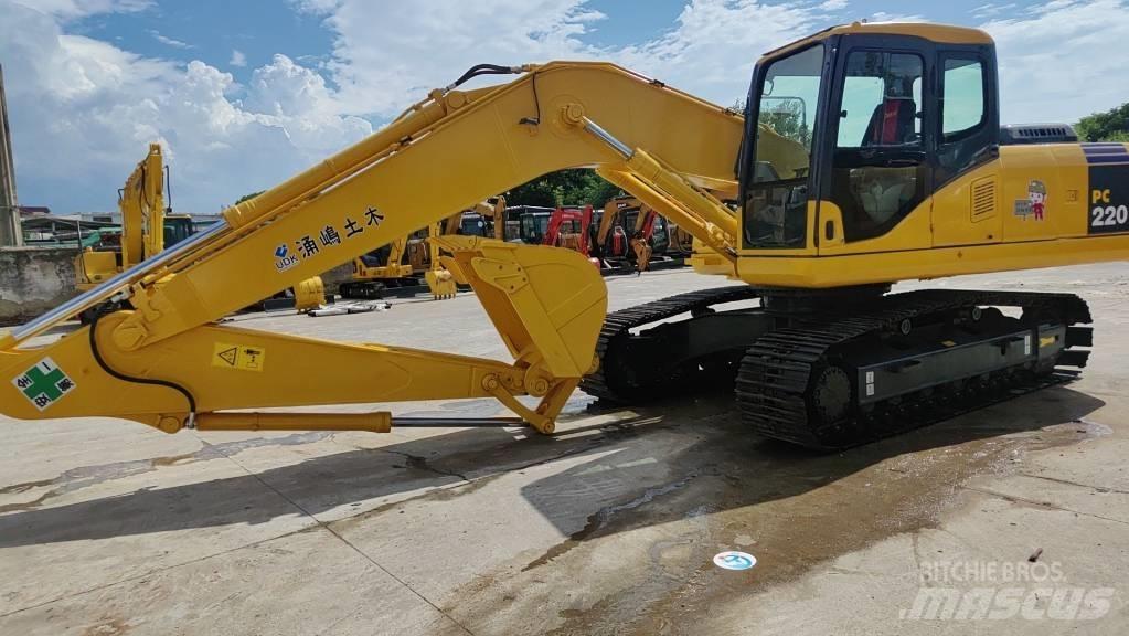 Komatsu pc220-7 Lánctalpas kotrók