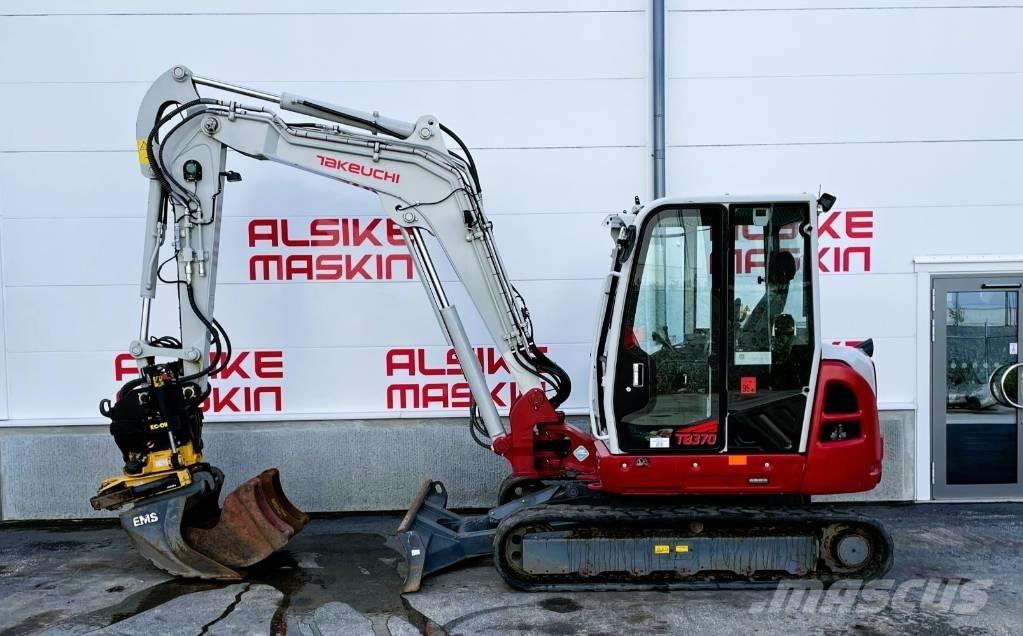 Takeuchi TB 370 Mini kotrók < 7t