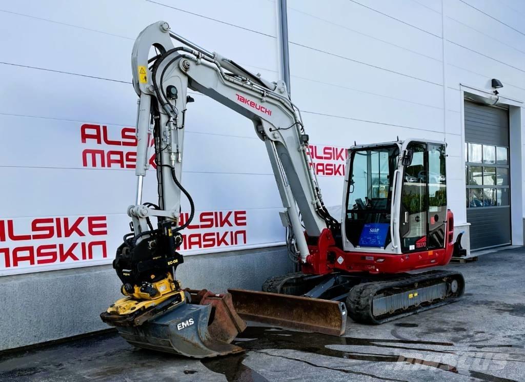 Takeuchi TB 370 Mini kotrók < 7t