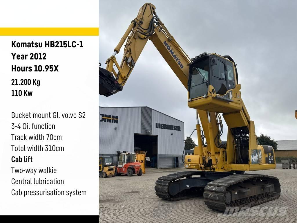 Komatsu HB215LC-1 Hulladékkezelő gépek
