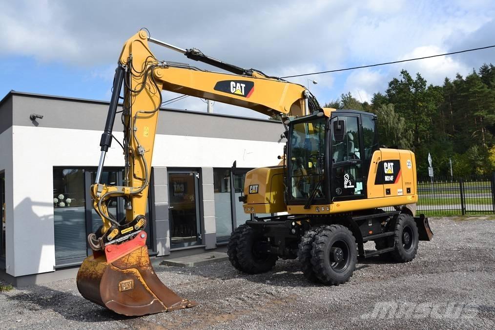 CAT M 314 F Gumikerekes kotrók