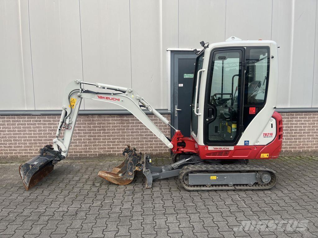 Takeuchi TB216 Mini kotrók < 7t