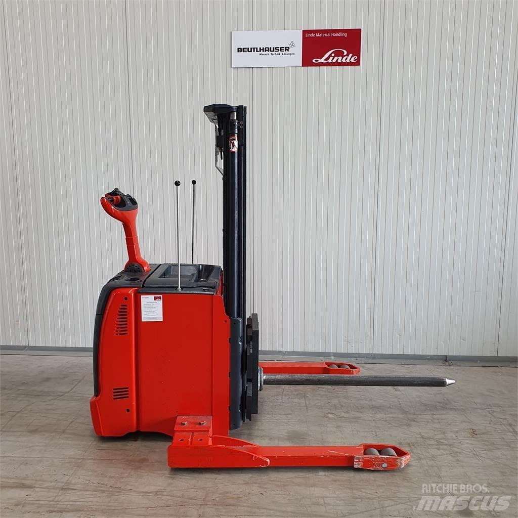 Linde L16AS Gyalogkíséretű targonca