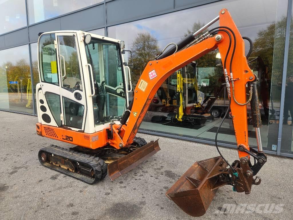 Terex TC 20 Mini kotrók < 7t