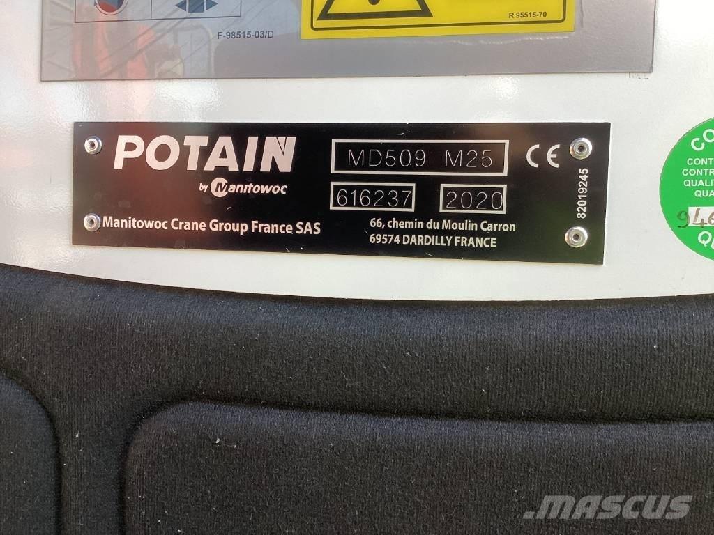 Potain MD509 Torony daruk