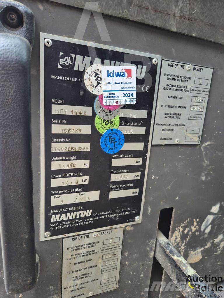 Manitou MRT 1742 Teleszkópos rakodók