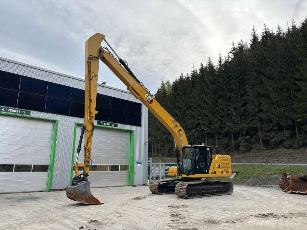 CAT 323 SLR Hosszú gém kotrók