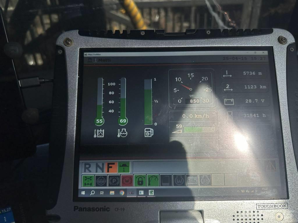 Valmet 860 Kihordók