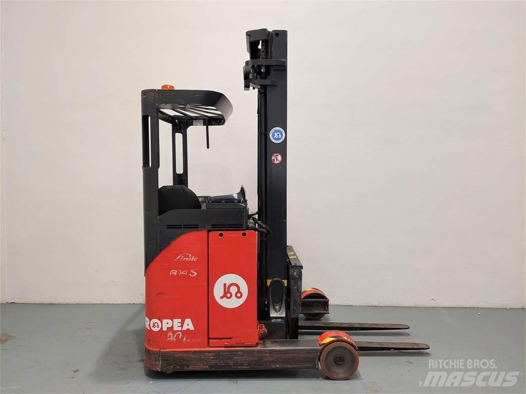Linde R14S Tolóoszlopos targonca