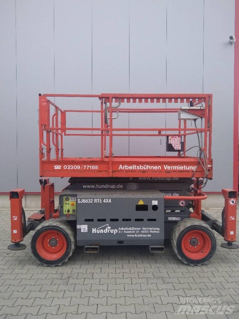 SkyJack SJ 6832 RTE Ollós emelők