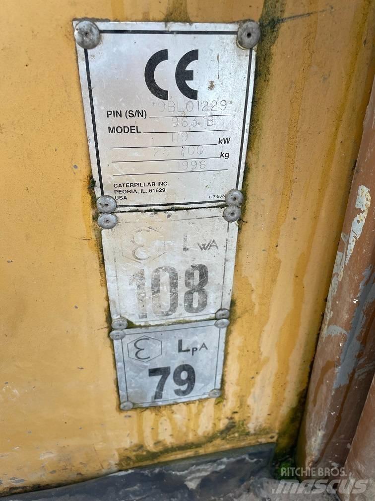 CAT 963 B Lánctalpas homlokrakodók