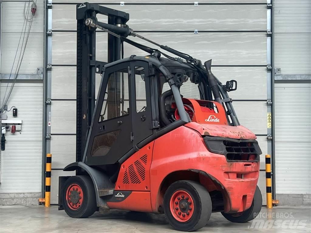 Linde H40T-02 Gázüzemű targoncák
