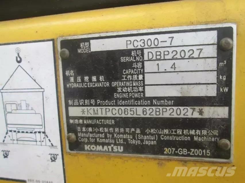 Komatsu PC 300-7 Lánctalpas kotrók