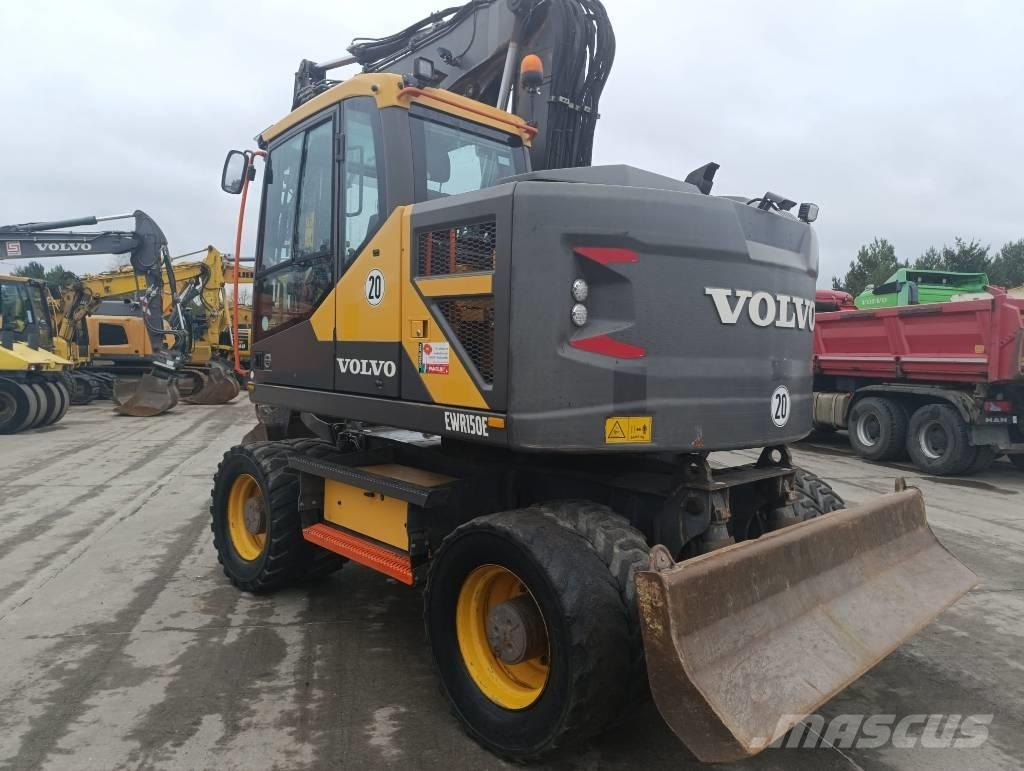 Volvo EWR 150 E Gumikerekes kotrók