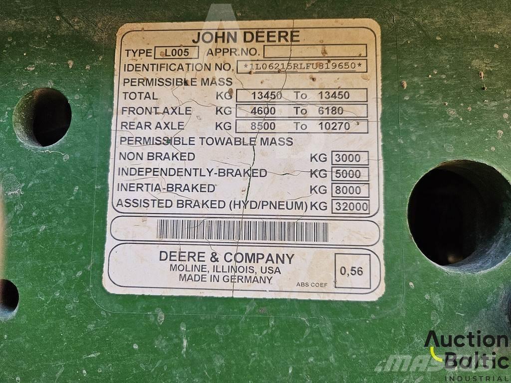 John Deere 6215 R Traktorok