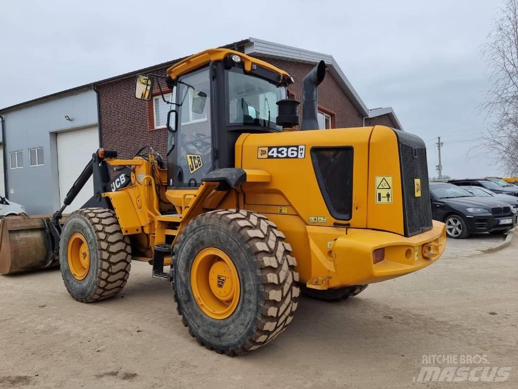 JCB 436 HT Gumikerekes homlokrakodók