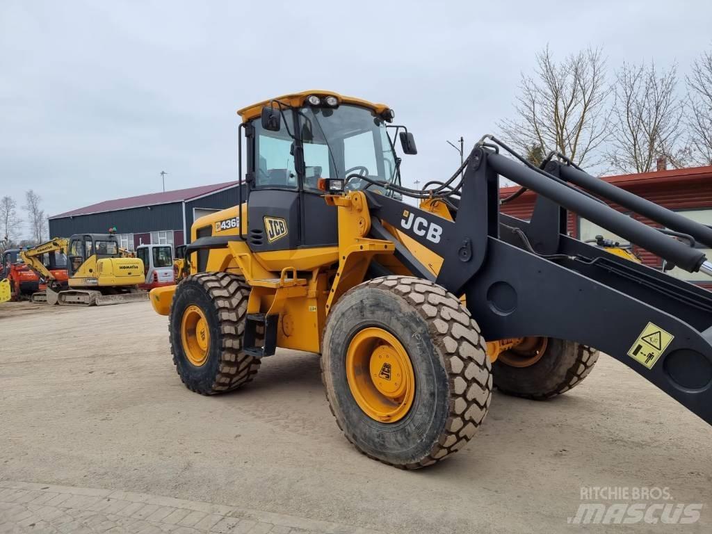 JCB 436 HT Gumikerekes homlokrakodók