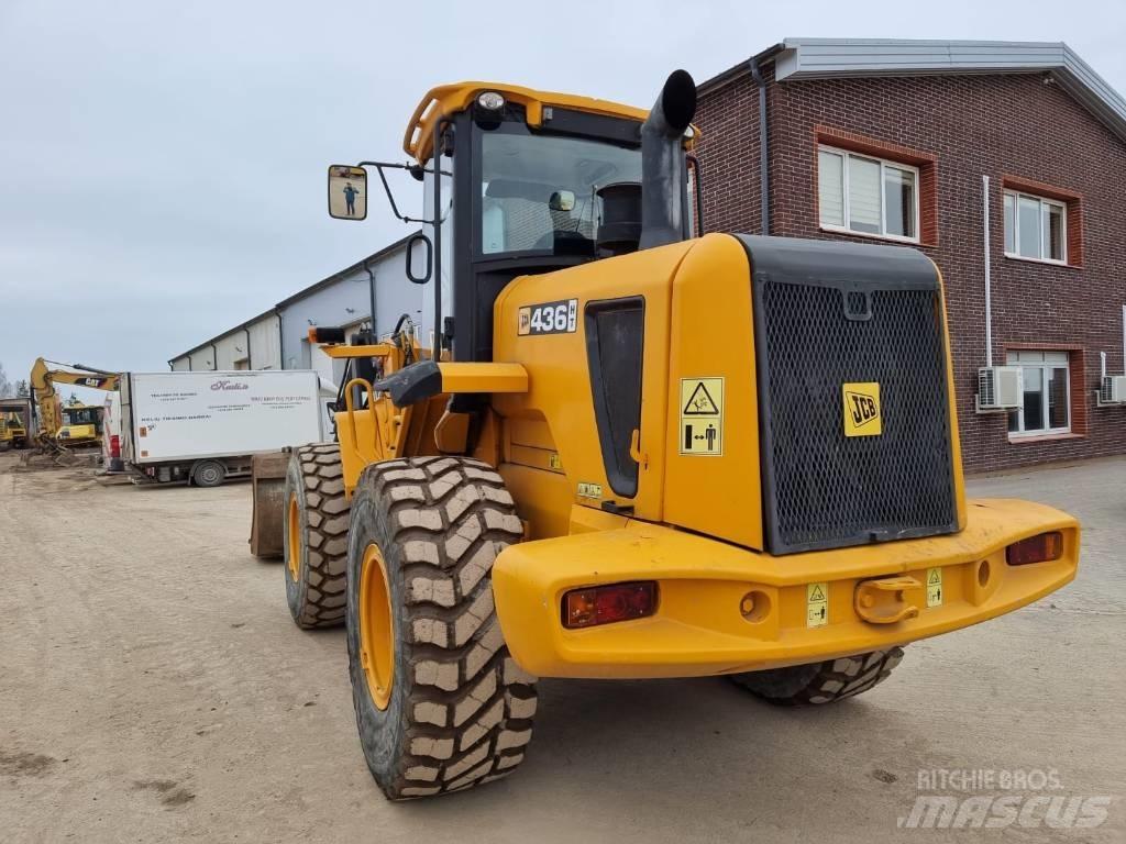 JCB 436 HT Gumikerekes homlokrakodók