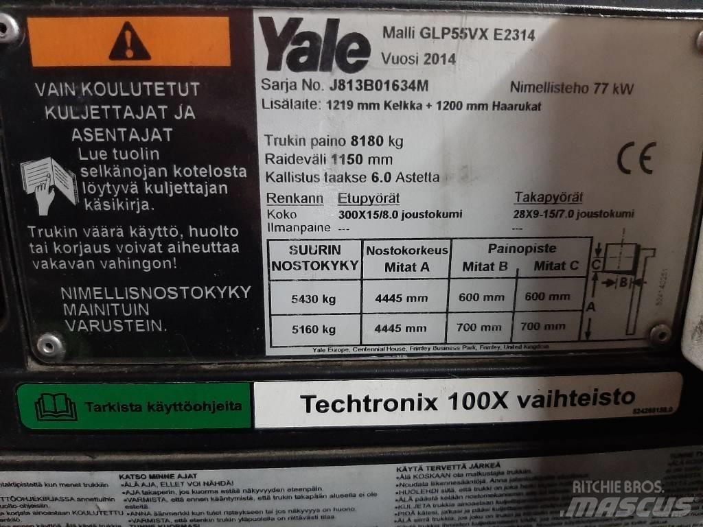 Yale GLP55VX Gázüzemű targoncák
