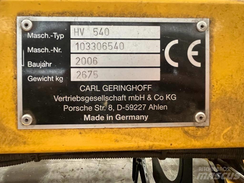 Geringhoff HV 540 Kombájn adapterek