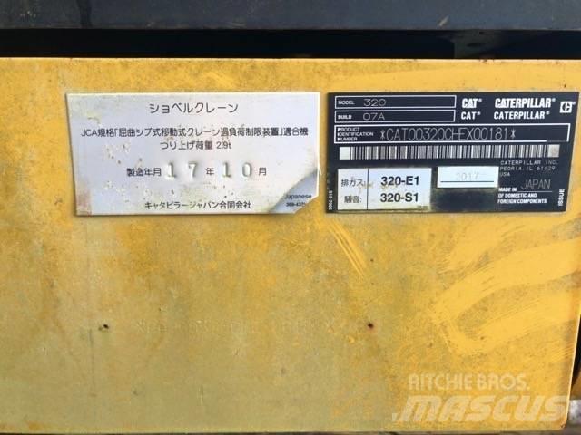 CAT 320-07A Lánctalpas kotrók