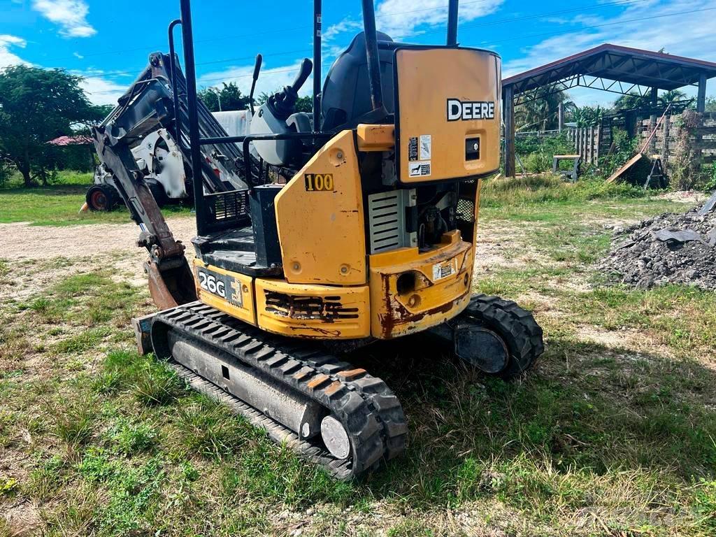 John Deere 26G Mini kotrók < 7t