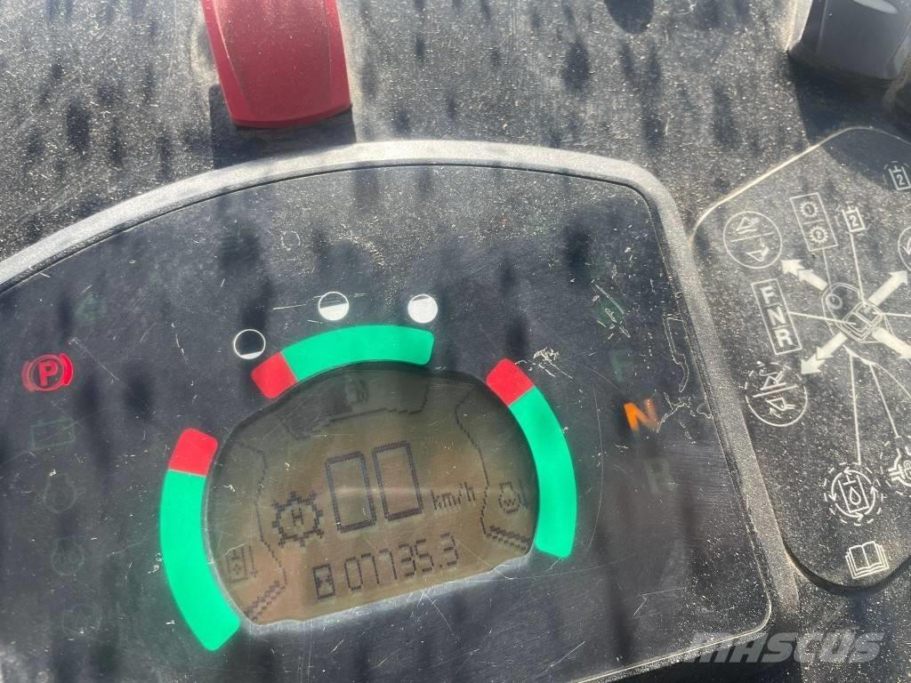 CAT 908 H 2 Gumikerekes homlokrakodók