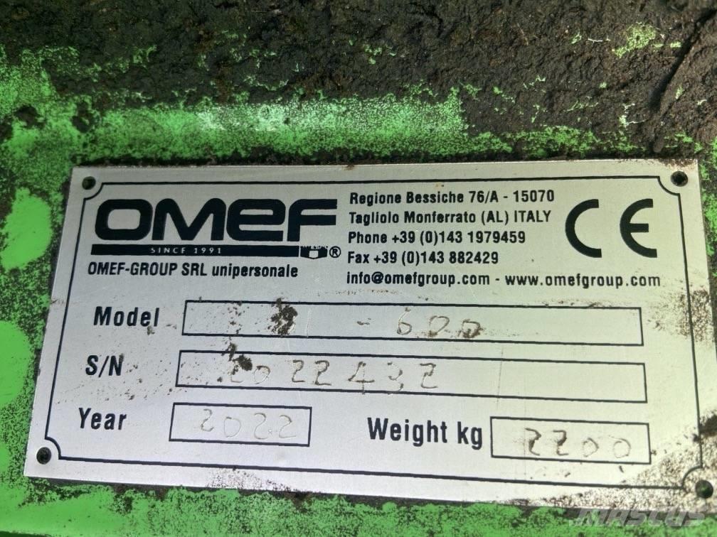  OMEF BI-600 Fa hántoló, vágó, aprító