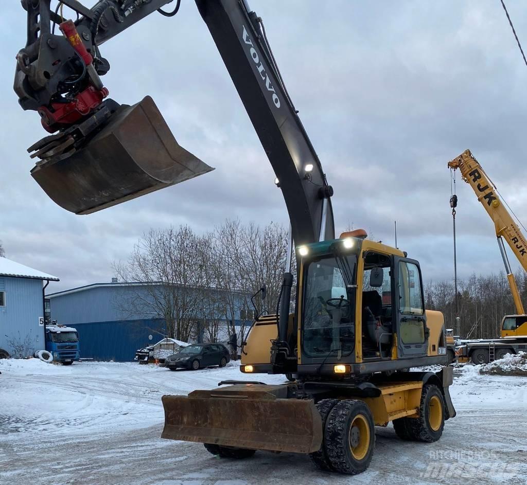 Volvo EW 180 B Gumikerekes kotrók