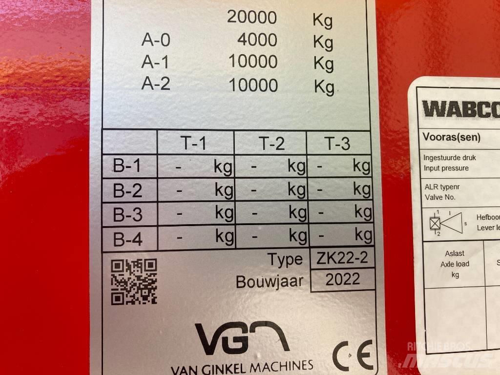 VGM ZK22 Billenő Mezőgazdasági pótkocsik