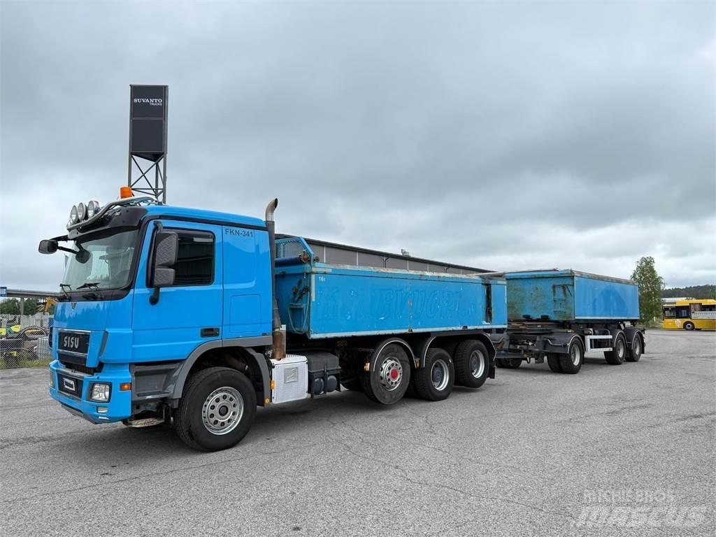 Sisu DK12M 8X4 Billenő teherautók