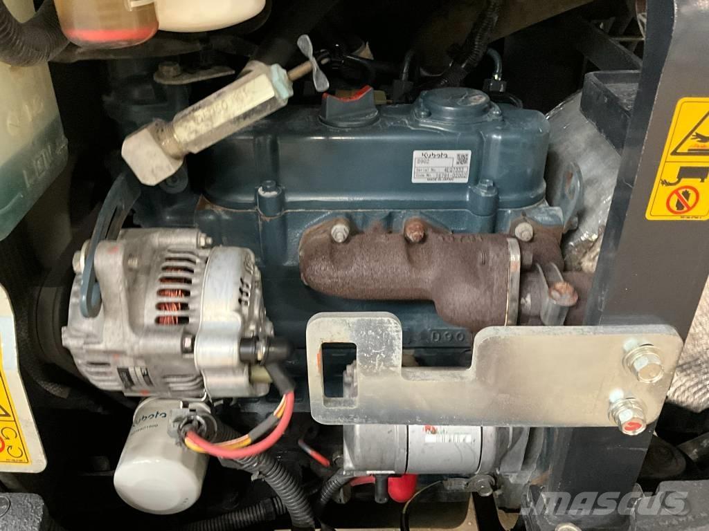 Kubota KX 018-4 Mini kotrók < 7t