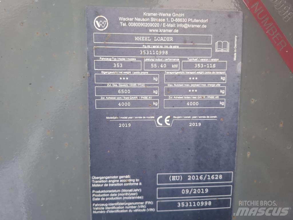 Kramer 5085 Gumikerekes homlokrakodók