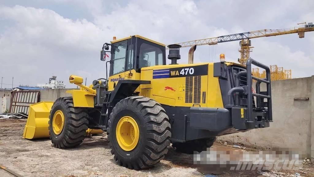 Komatsu WA 470 Gumikerekes homlokrakodók