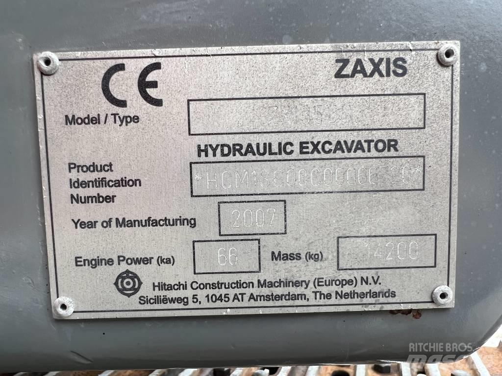 Hitachi ZX 135 US Lánctalpas kotrók