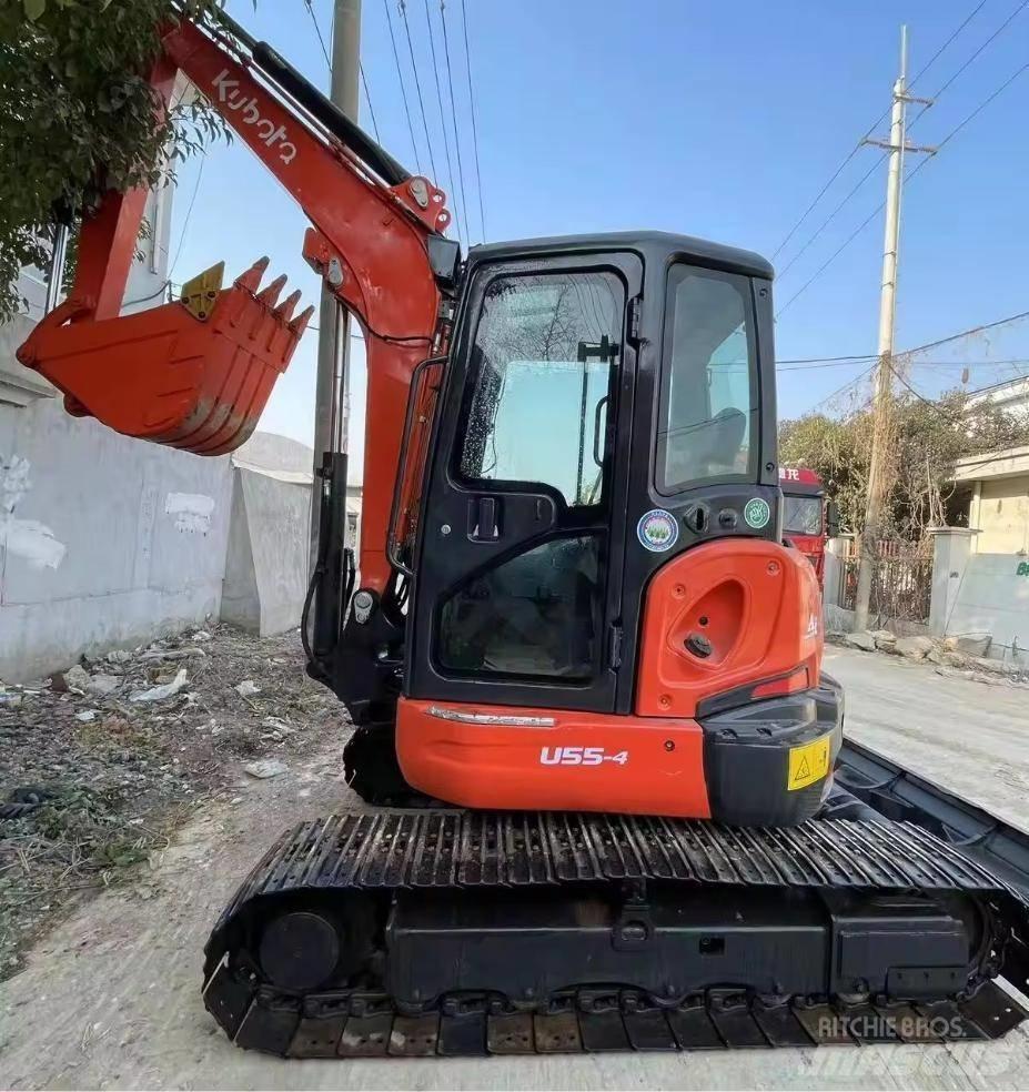 Kubota U 55-4 Mini kotrók < 7t