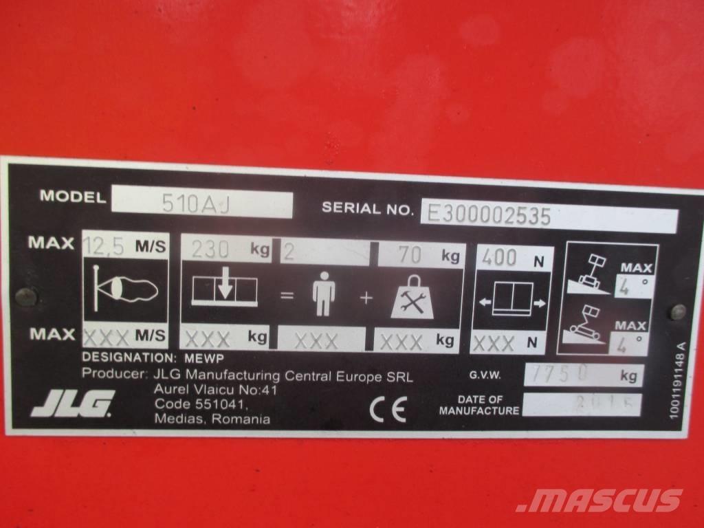 JLG 510 AJ Karos emelők