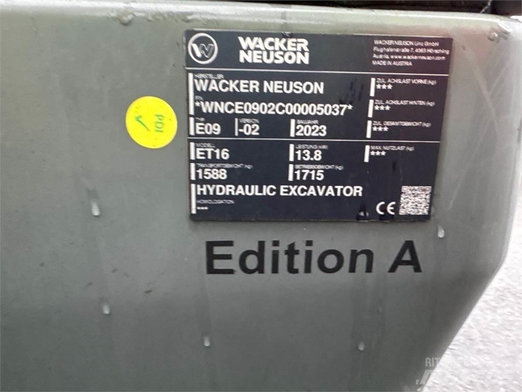 Wacker Neuson ET16 Lánctalpas kotrók