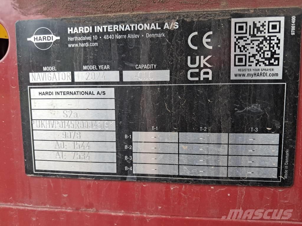 Hardi Navigator 40i Vontatott trágyaszórók