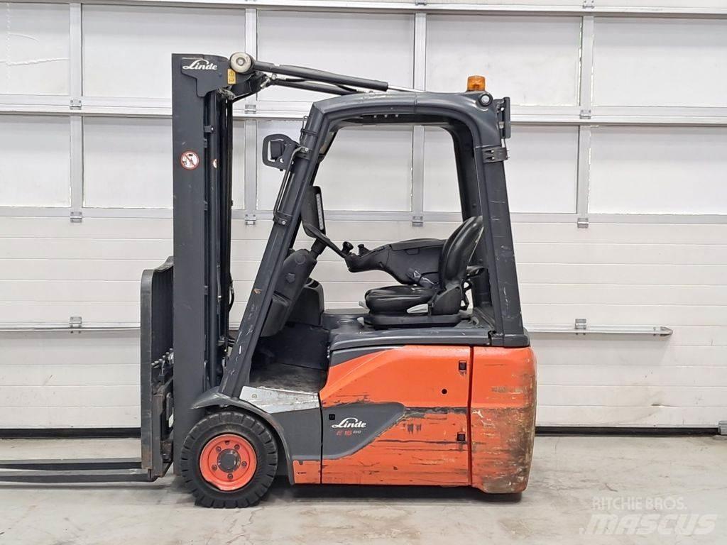 Linde E16C-02 Elektromos targoncák