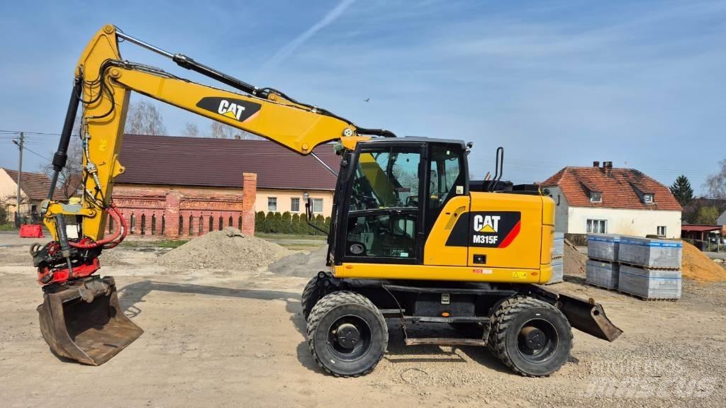 CAT M 315 F Gumikerekes kotrók