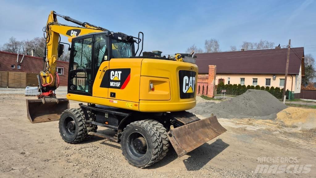 CAT M 315 F Gumikerekes kotrók
