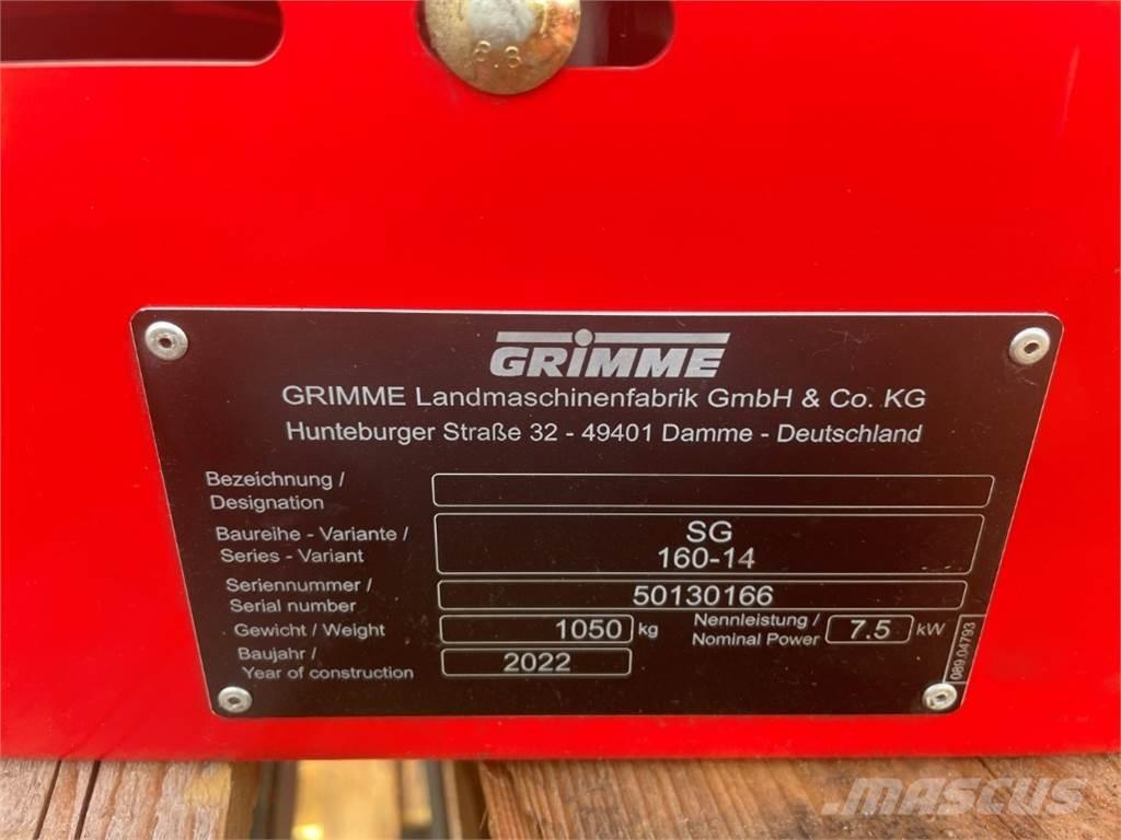 Grimme SG 160-14 Válogató berendezések