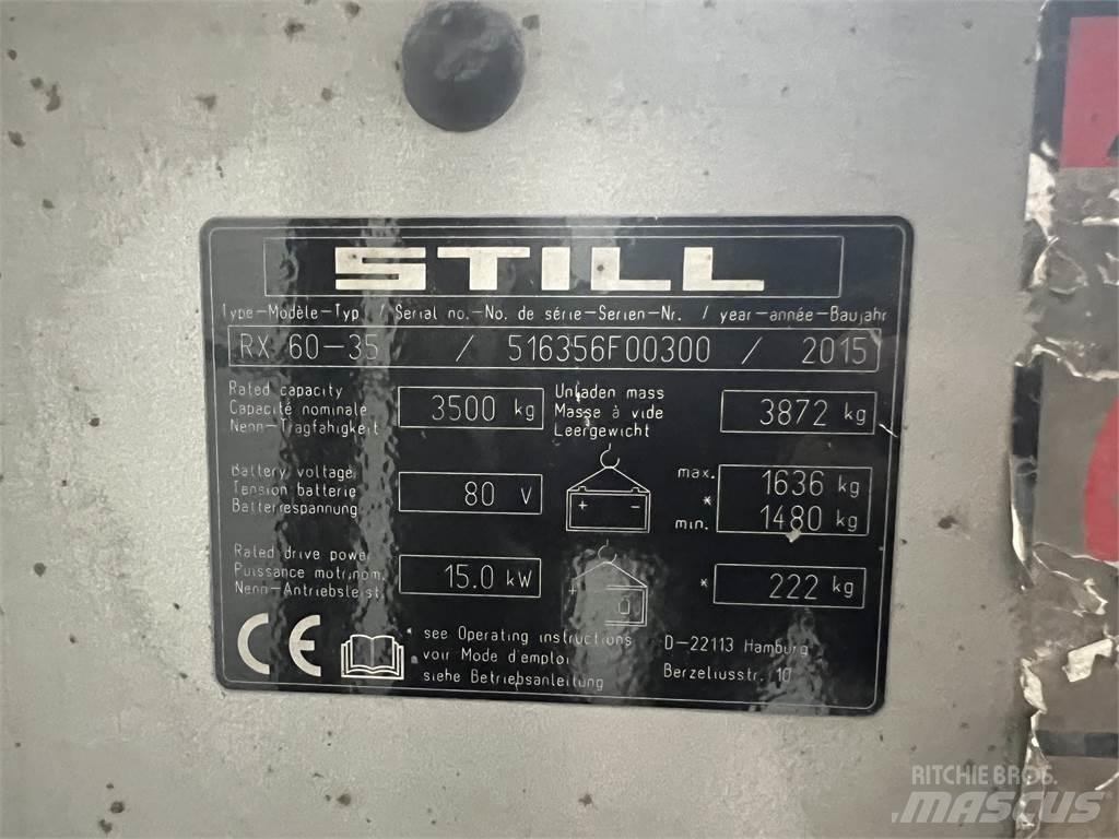Still RX60-35 Elektromos targoncák