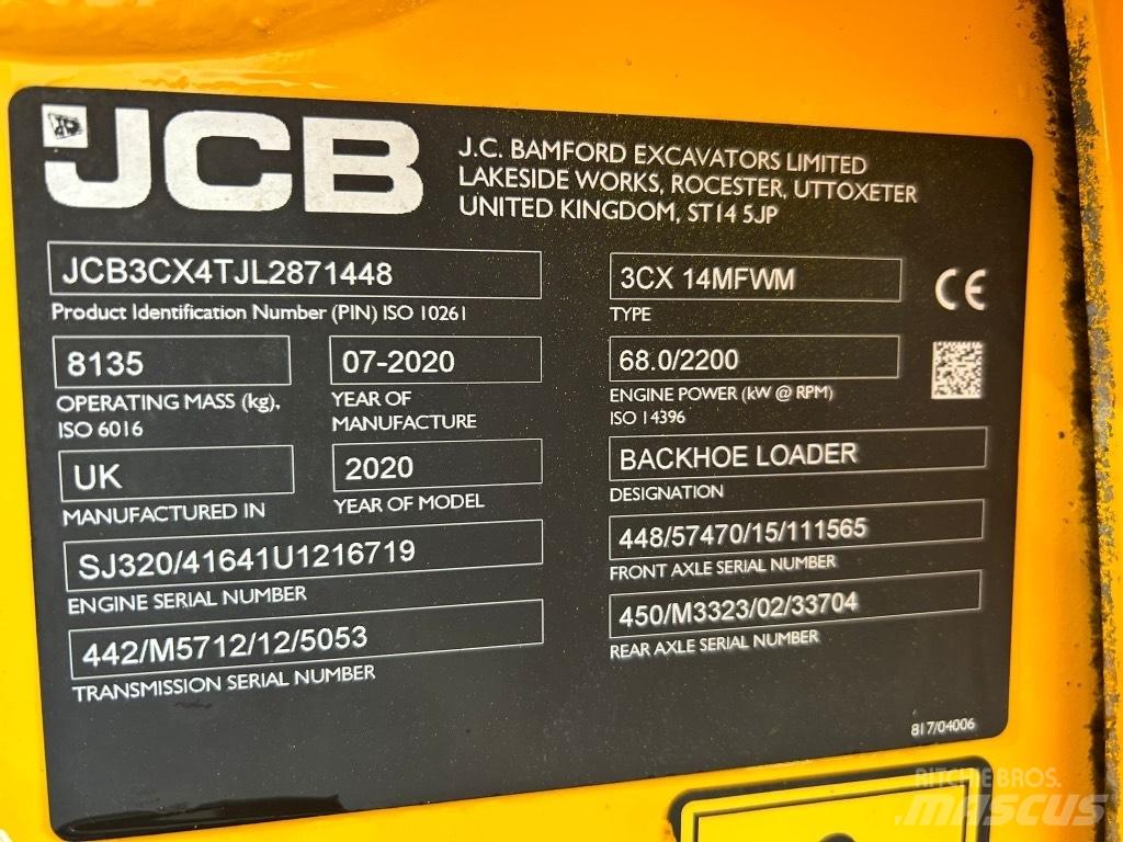 JCB 3CX Air Con Kotrórakodók