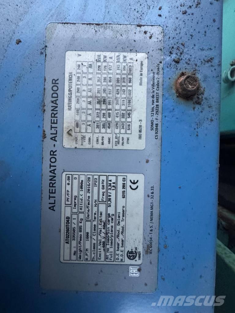 Sdmo R350 Dízel áramfejlesztők